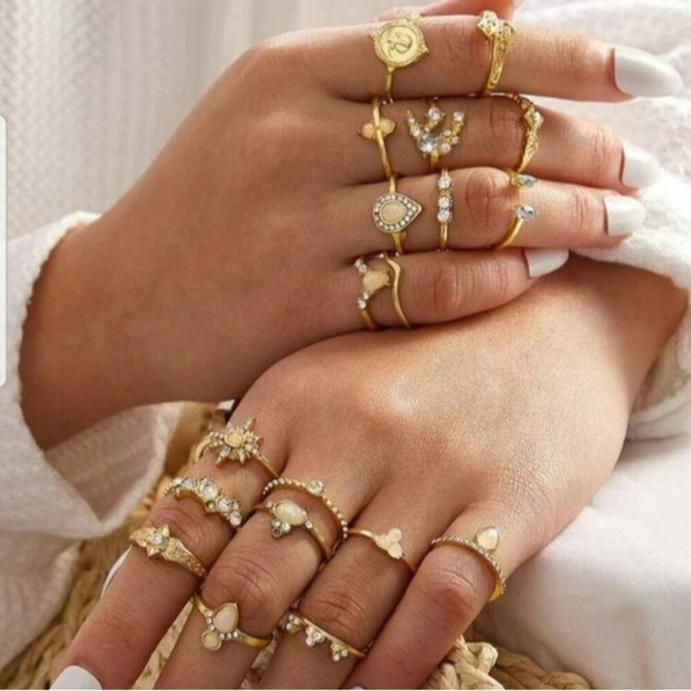 *Payton* Set of 19 rings